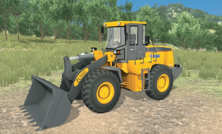 轮式装载机训练模拟器