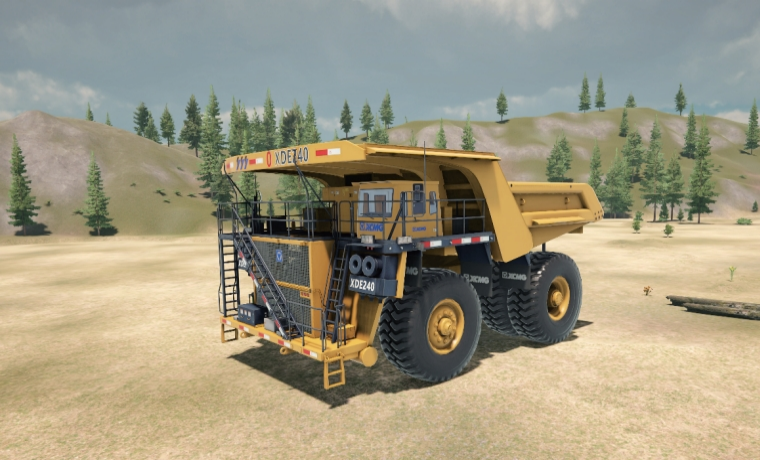 矿山非公路卡车模拟器